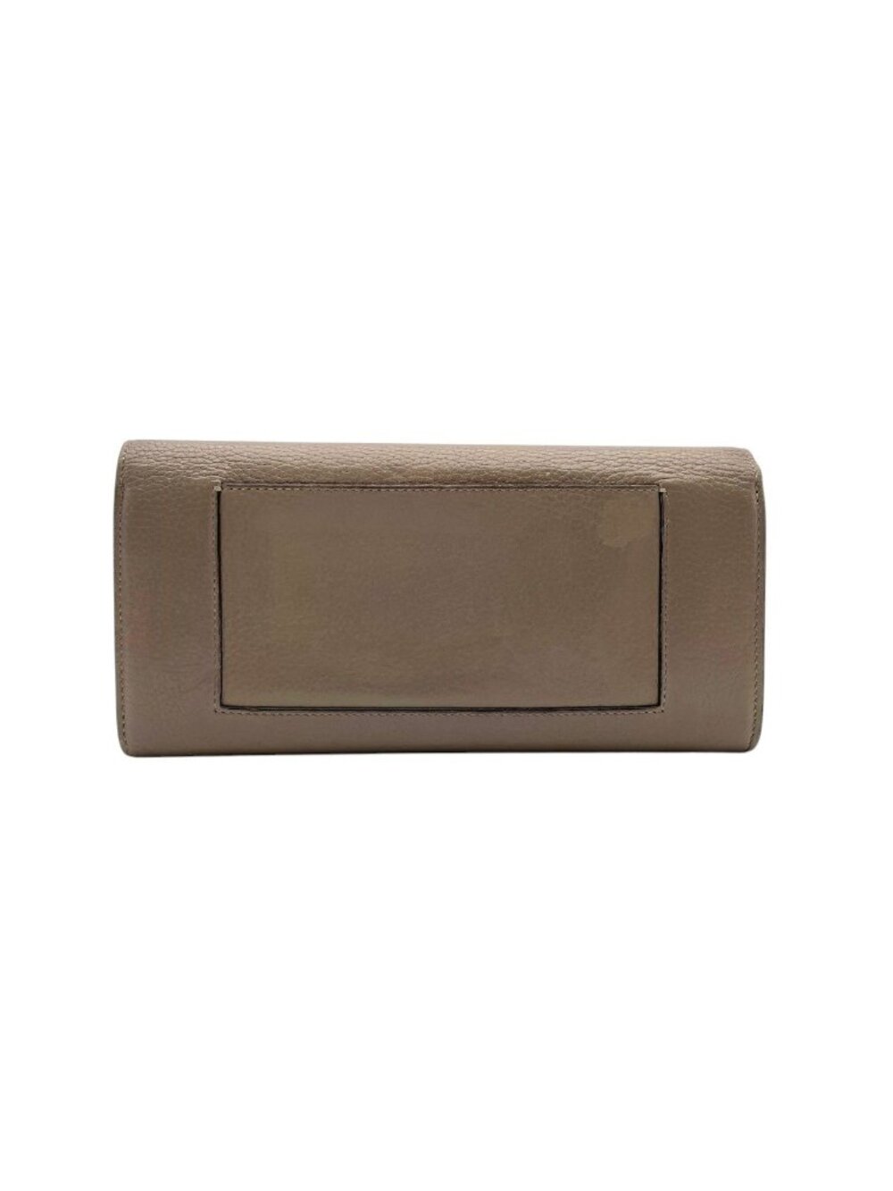 Celine Wallet Flap Leather Beige Gold Classic Vintage Retro Daily Outing - Picture 3 of 10